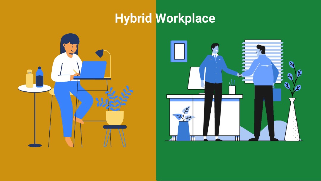 Trend #1 of 2022 - Hybrid Workplaces