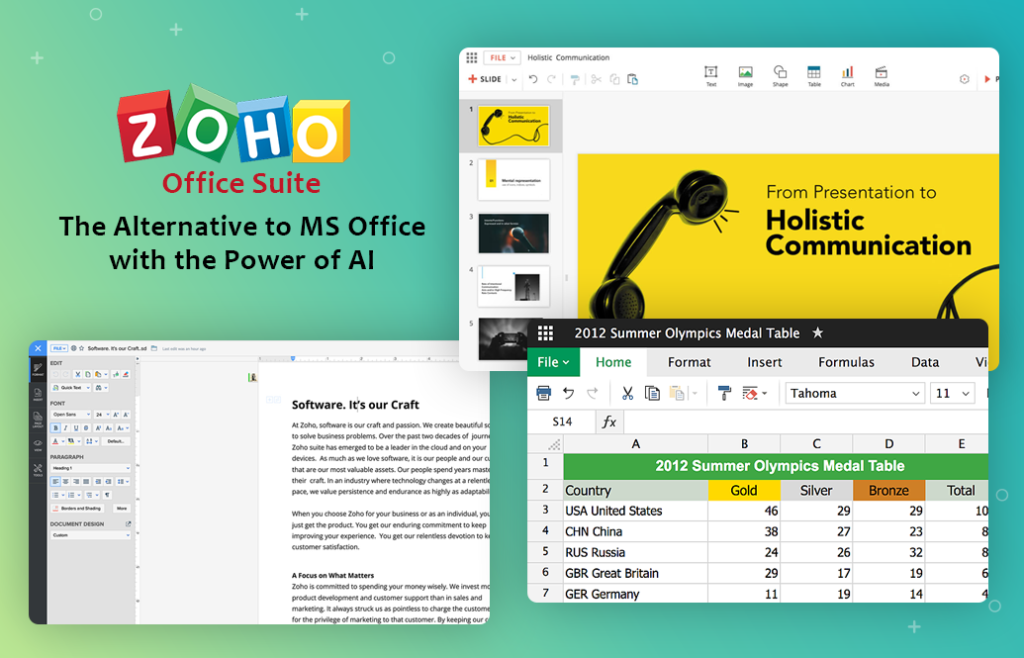 Zoho Office Suite