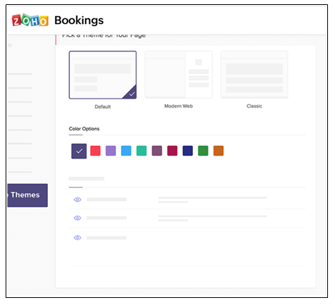 Zoho Bookings Features