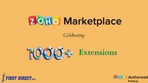 Zoho products integrate with 1000+ extensions that are available through Zoho Marketplace.