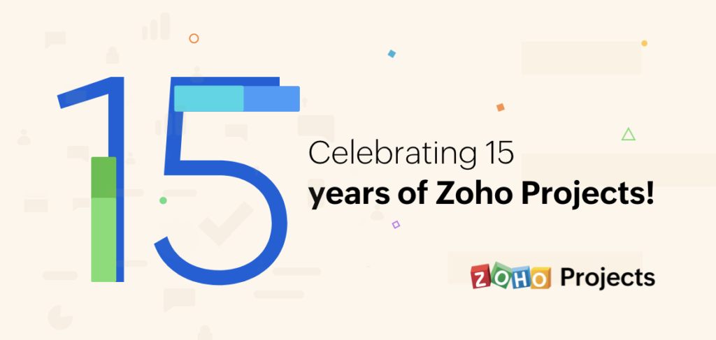Zoho Project Turns 15