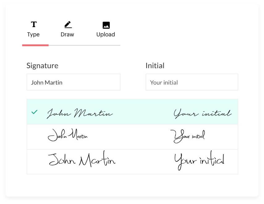 ZOHO Sign Securely with Multiple Signature Options