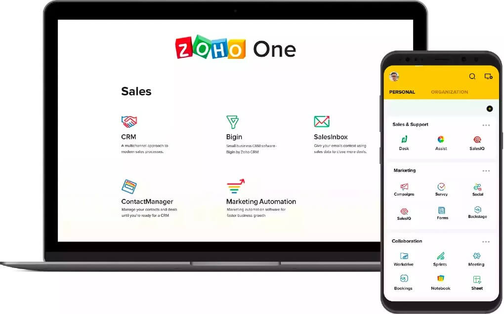 Zoho One - The Operating System for Businesses