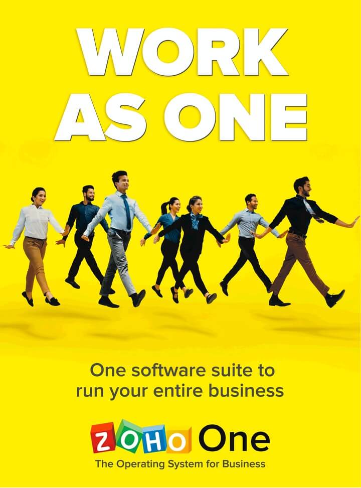 ZOHO One - One Software Suite to Run Your Entire Business