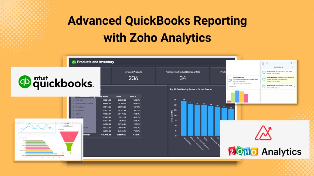 Advanced QuickBooks Reporting with Zoho Analytics: How to Set-up