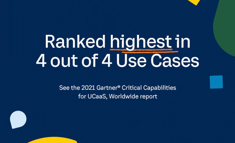 RingCentral Ranked 1st in 4 out of 4 Use Cases by Gartner for UCaaS