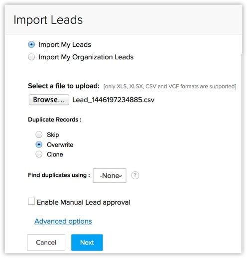 Manage Your Data with Zoho CRM