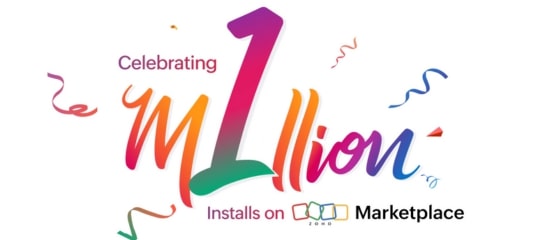 Zoho Marketplace Celebrates 1 Million Installs Transforming Business with 1,800+ Extensions