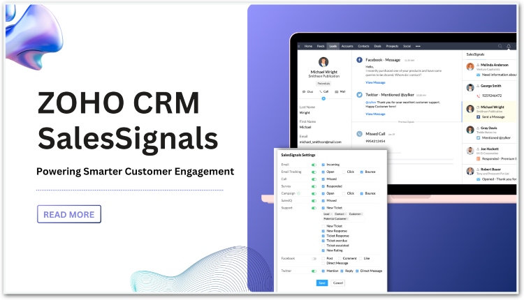 Zoho CRM SalesSignals_ Powering Smarter Customer Engagement