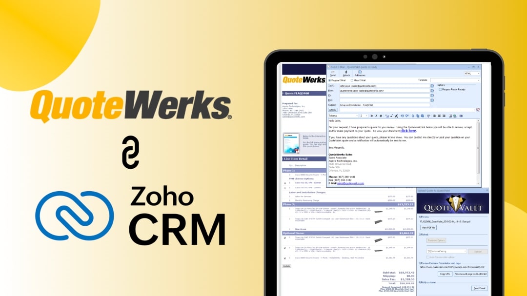 QuoteWerks Integration with Zoho CRM